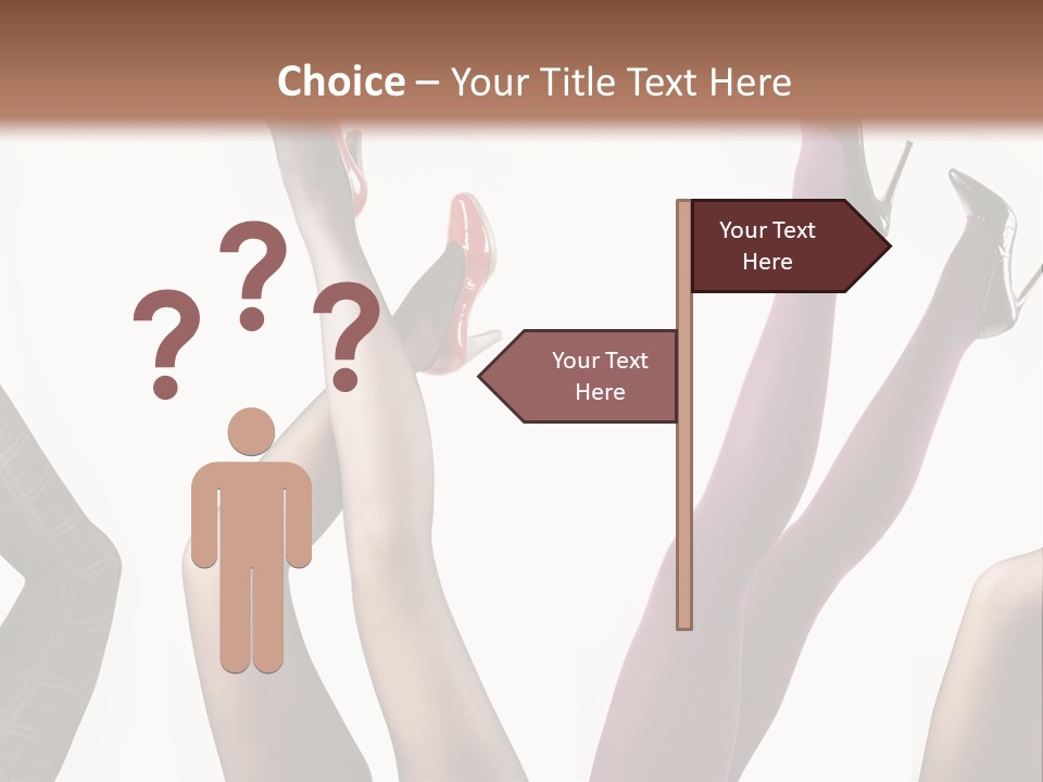 Adult Foot Female PowerPoint Template