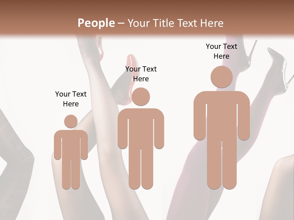 Adult Foot Female PowerPoint Template