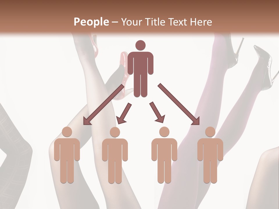 Adult Foot Female PowerPoint Template