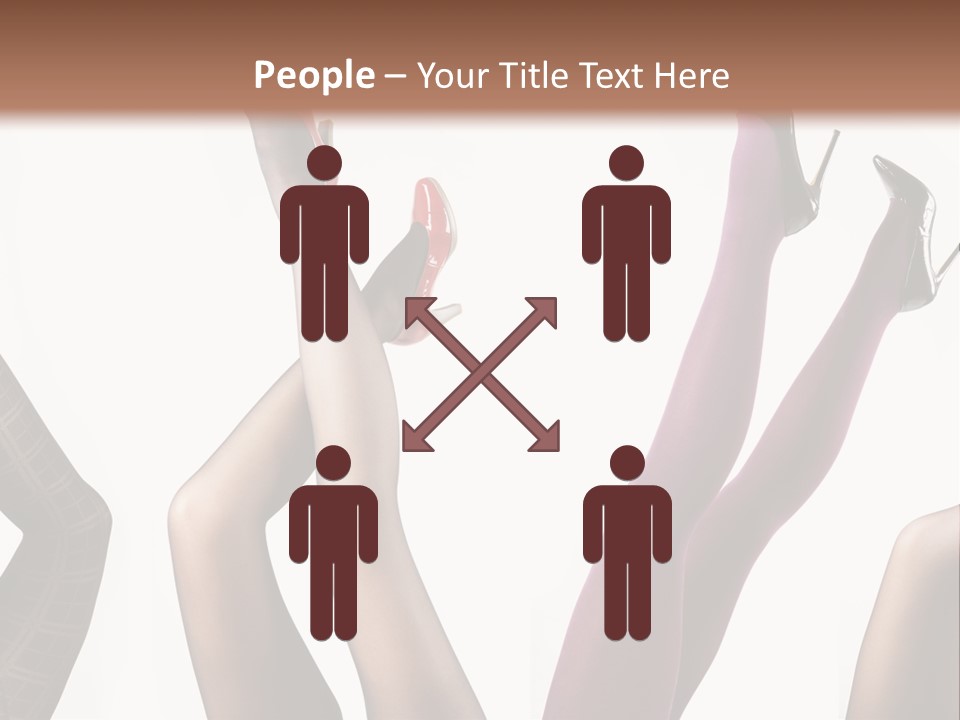 Adult Foot Female PowerPoint Template