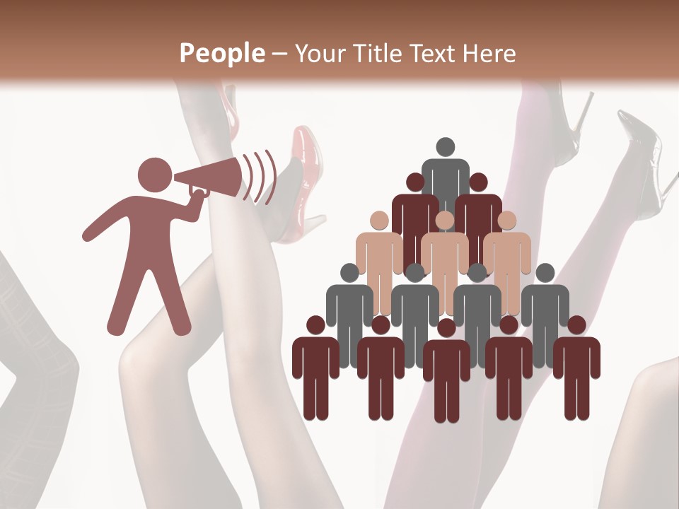 Adult Foot Female PowerPoint Template