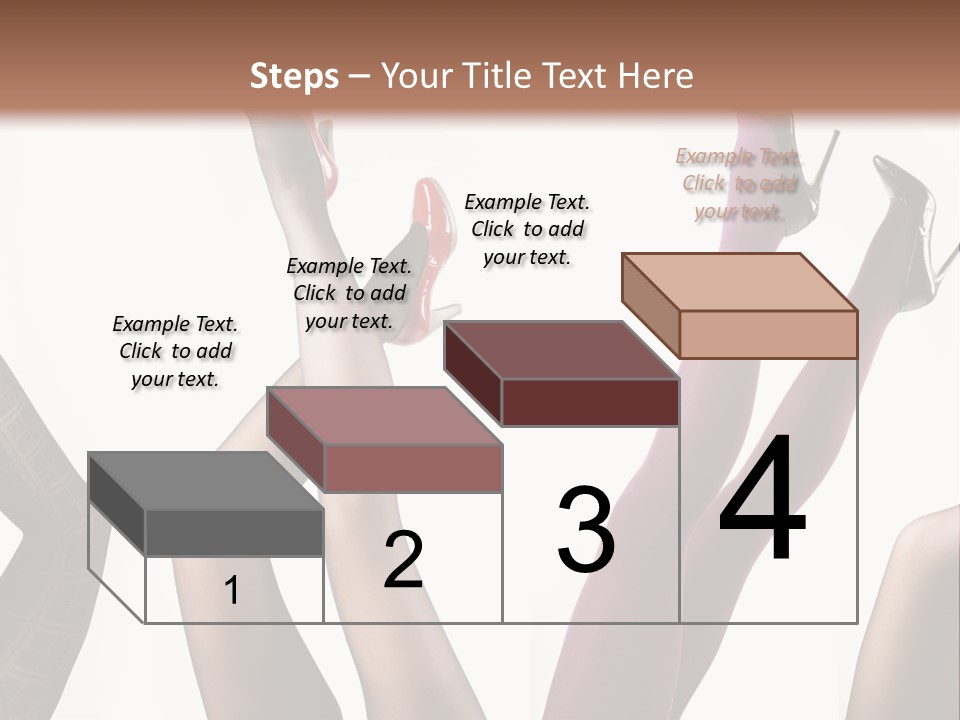 Adult Foot Female PowerPoint Template
