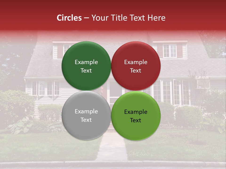 Evergreen Steps Grass PowerPoint Template