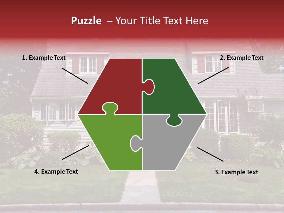Evergreen Steps Grass PowerPoint Template