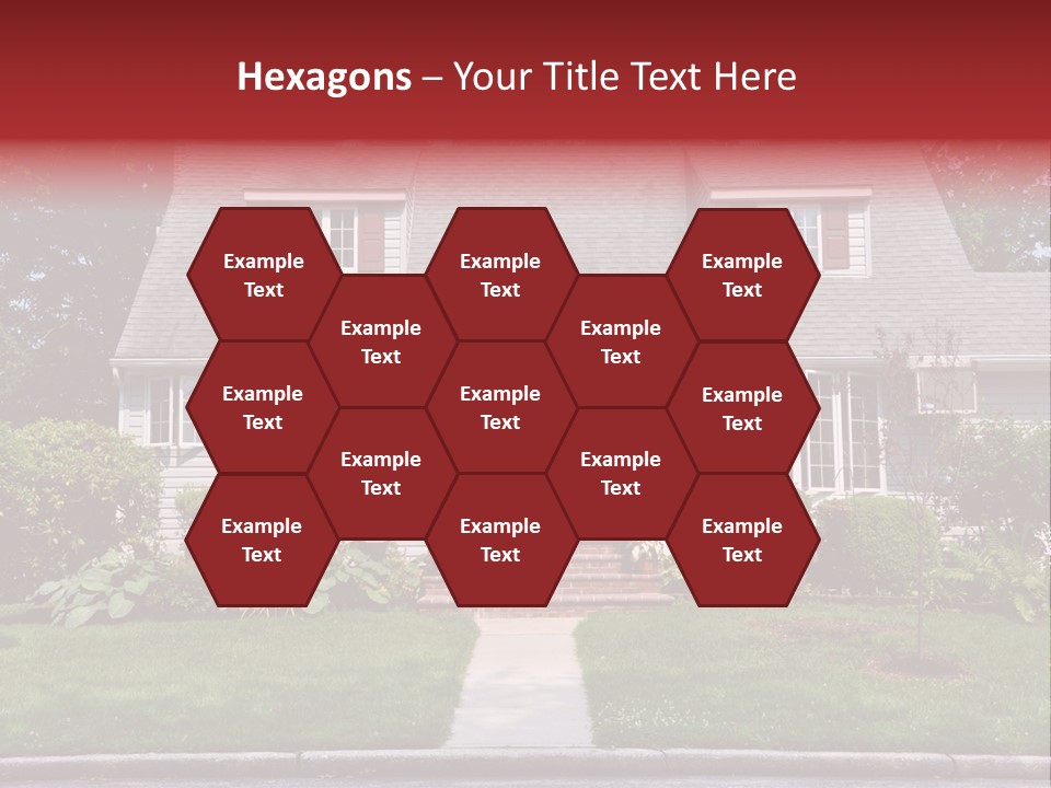 Evergreen Steps Grass PowerPoint Template