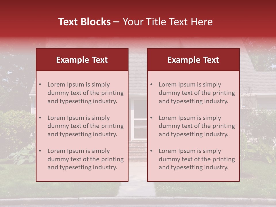 Evergreen Steps Grass PowerPoint Template