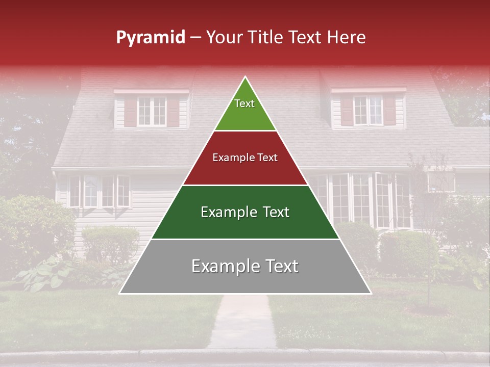 Evergreen Steps Grass PowerPoint Template