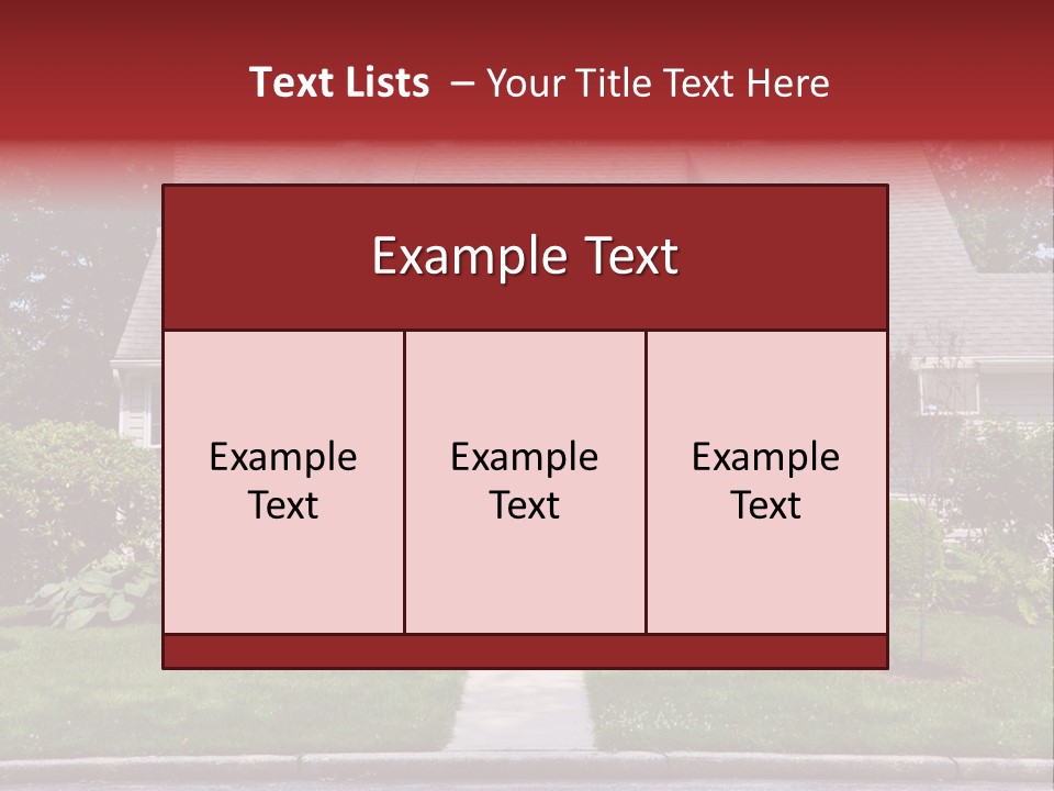 Evergreen Steps Grass PowerPoint Template