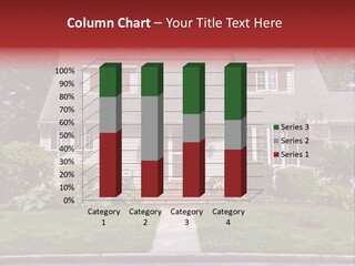 Evergreen Steps Grass PowerPoint Template