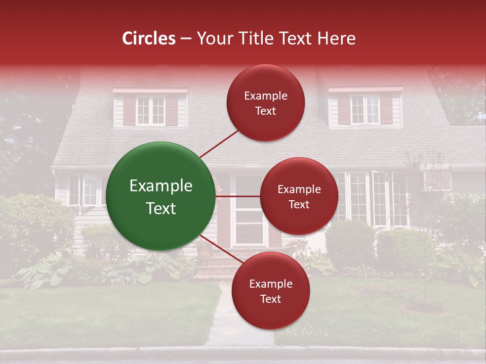 Evergreen Steps Grass PowerPoint Template