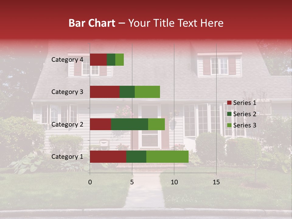 Evergreen Steps Grass PowerPoint Template