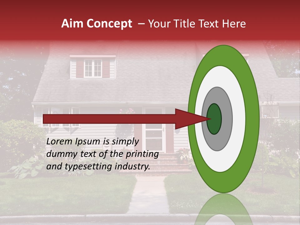 Evergreen Steps Grass PowerPoint Template