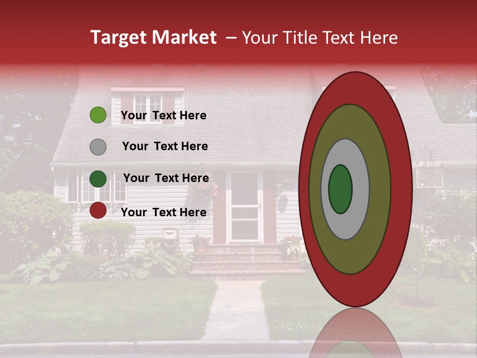 Evergreen Steps Grass PowerPoint Template