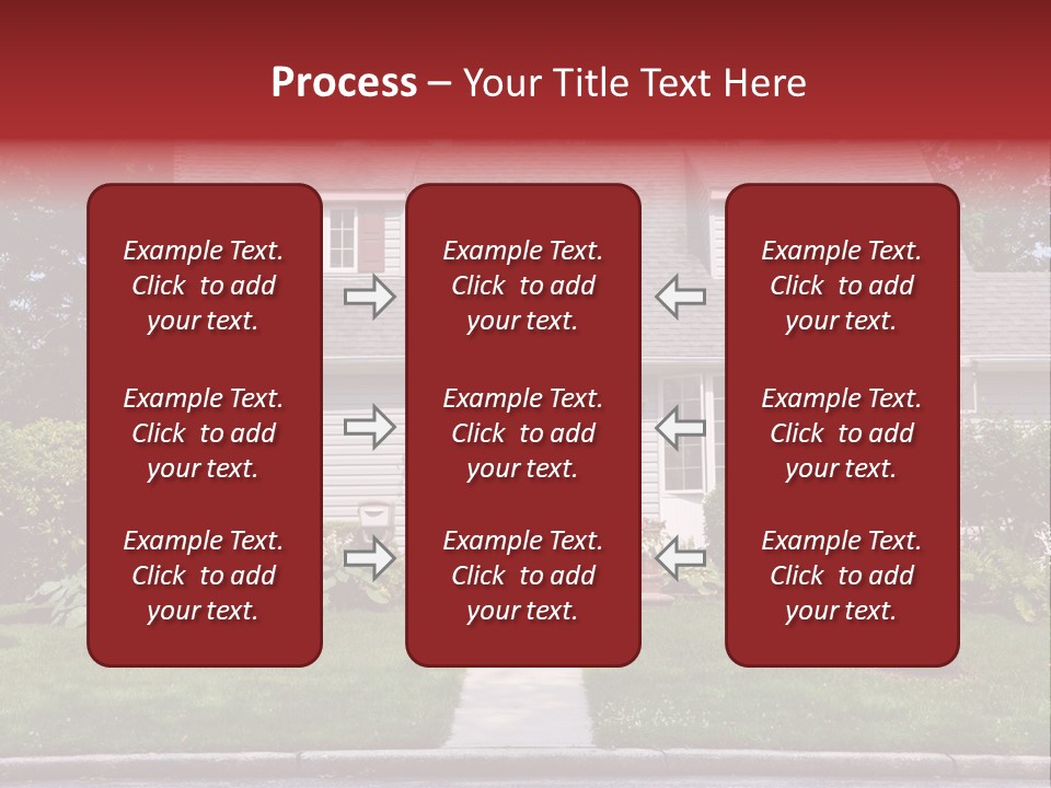 Evergreen Steps Grass PowerPoint Template