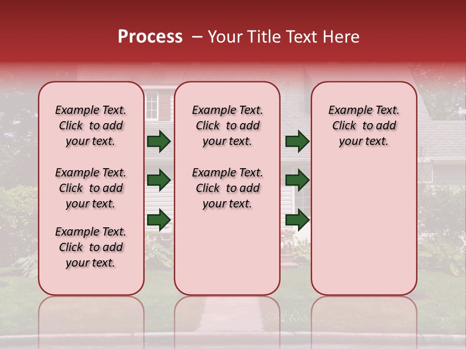 Evergreen Steps Grass PowerPoint Template