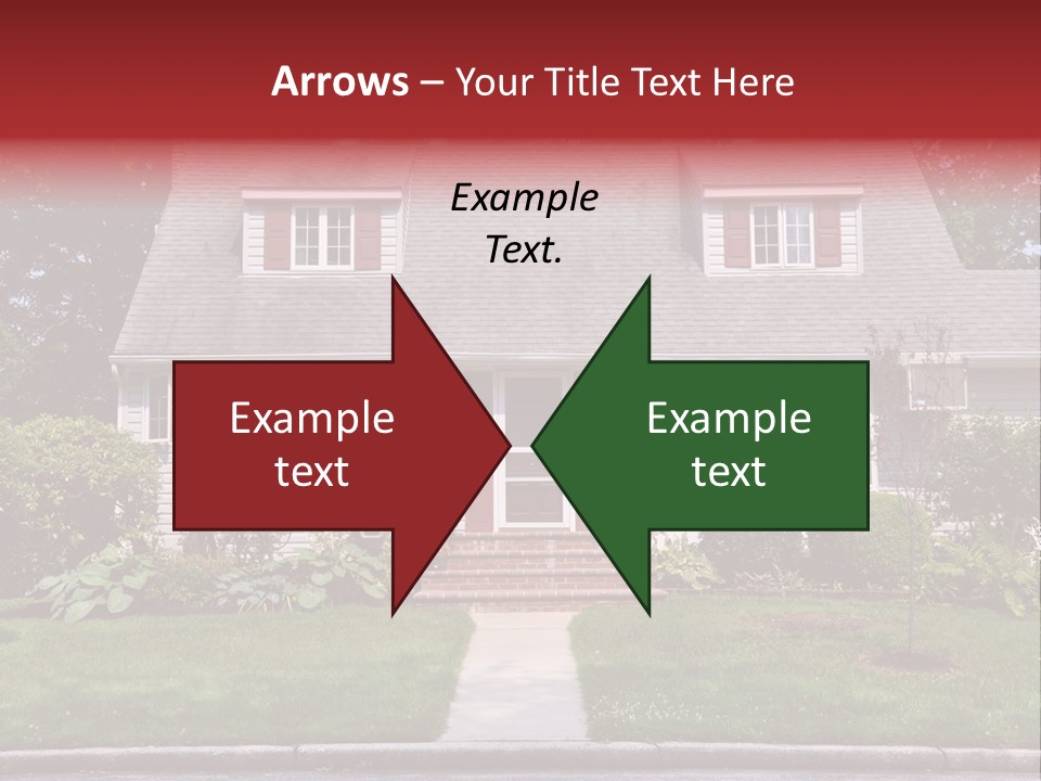 Evergreen Steps Grass PowerPoint Template