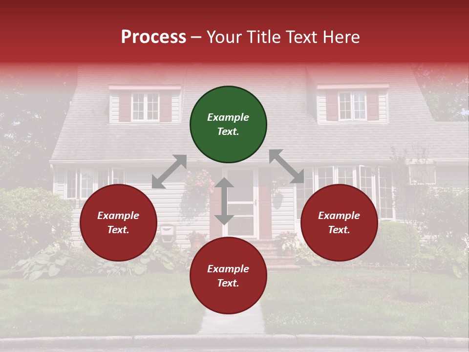 Evergreen Steps Grass PowerPoint Template