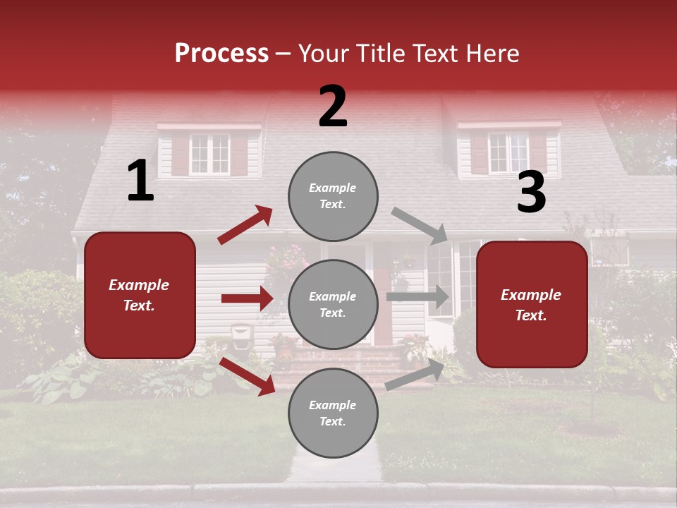 Evergreen Steps Grass PowerPoint Template