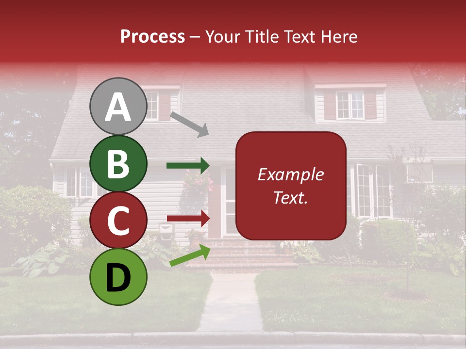 Evergreen Steps Grass PowerPoint Template
