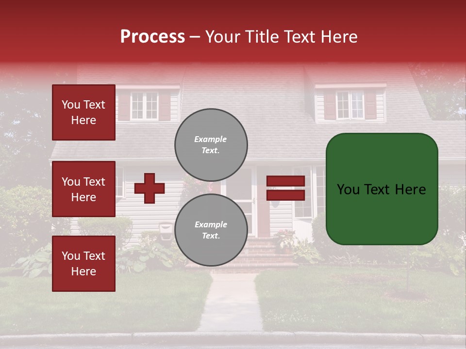 Evergreen Steps Grass PowerPoint Template