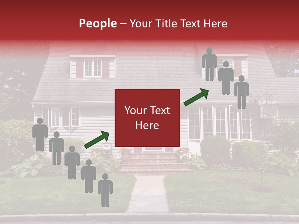 Evergreen Steps Grass PowerPoint Template