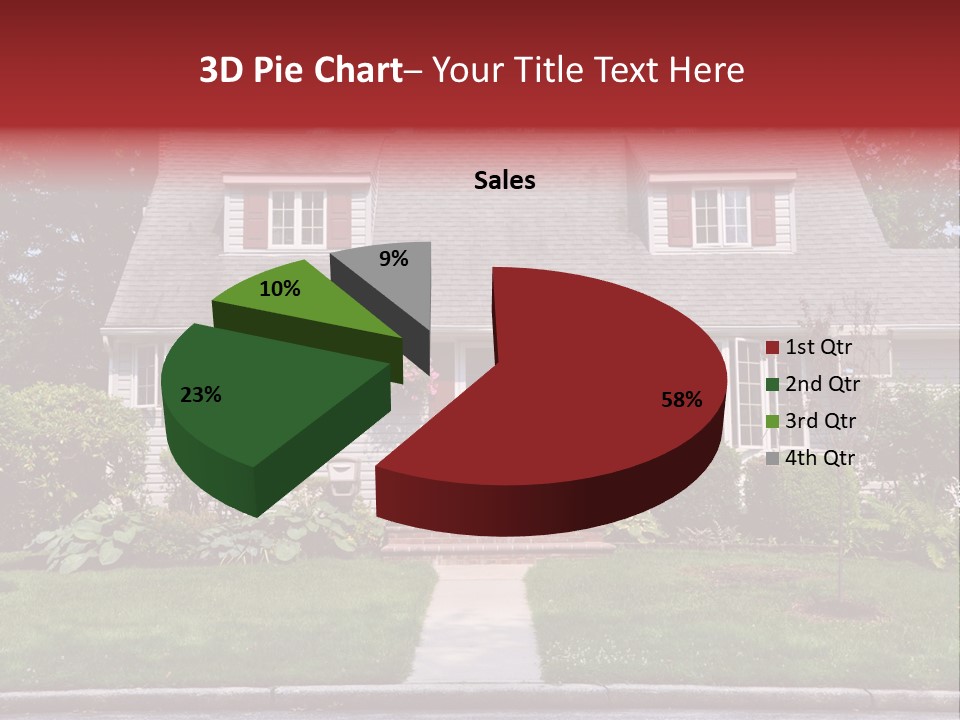 Evergreen Steps Grass PowerPoint Template
