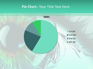 Macro Abstract Eye PowerPoint Template