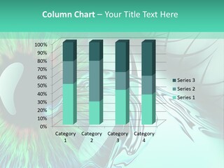 Macro Abstract Eye PowerPoint Template