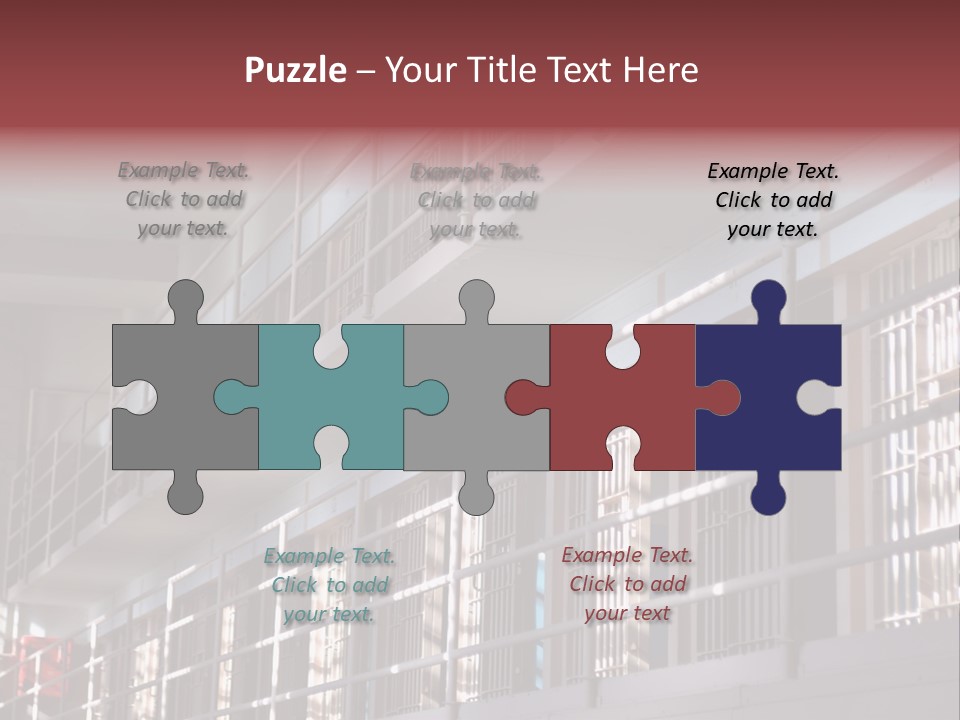 Vacant Penal Criminal PowerPoint Template