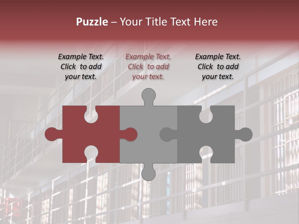 Vacant Penal Criminal PowerPoint Template