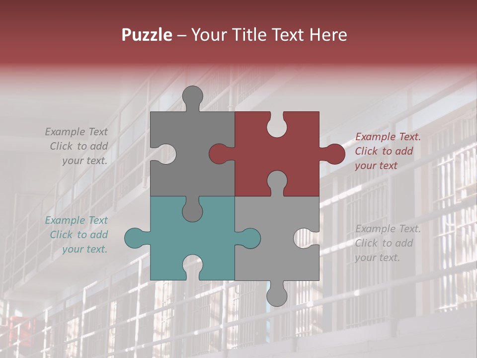 Vacant Penal Criminal PowerPoint Template