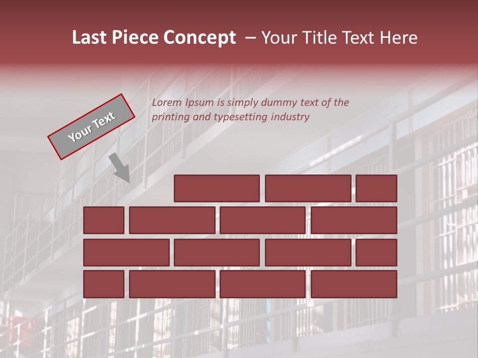 Vacant Penal Criminal PowerPoint Template