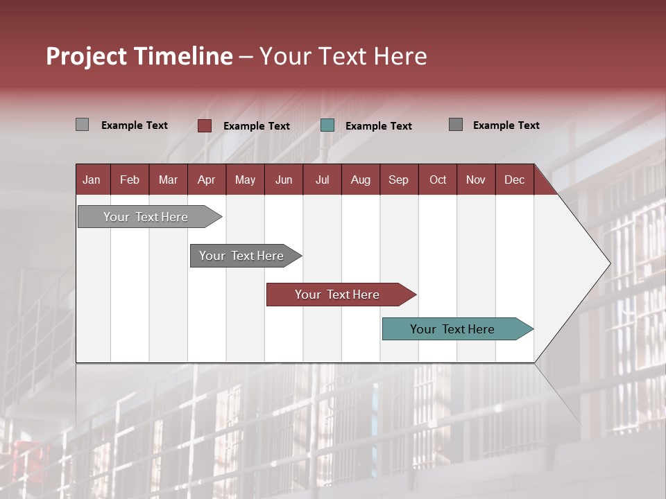 Vacant Penal Criminal PowerPoint Template