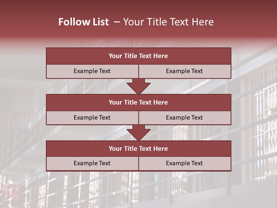 Vacant Penal Criminal PowerPoint Template