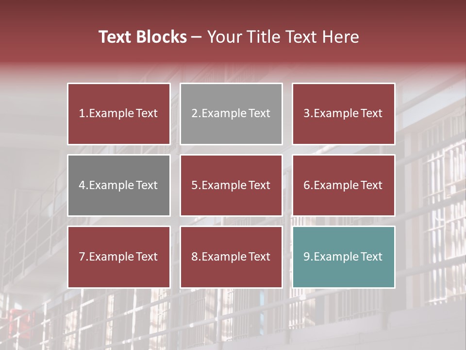 Vacant Penal Criminal PowerPoint Template