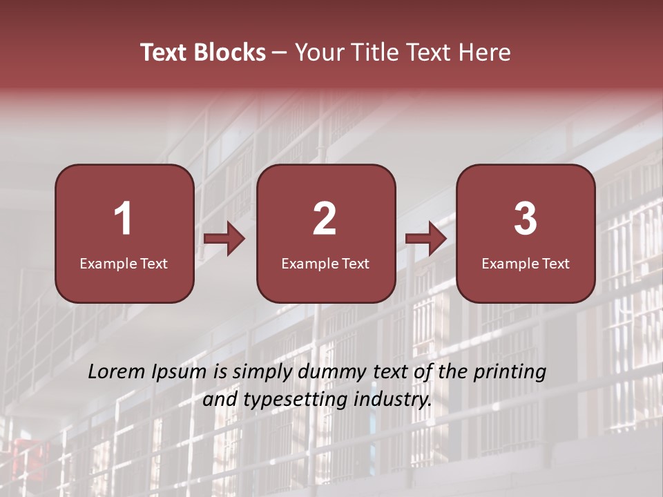 Vacant Penal Criminal PowerPoint Template