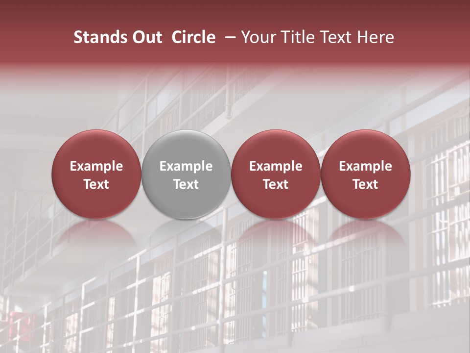 Vacant Penal Criminal PowerPoint Template