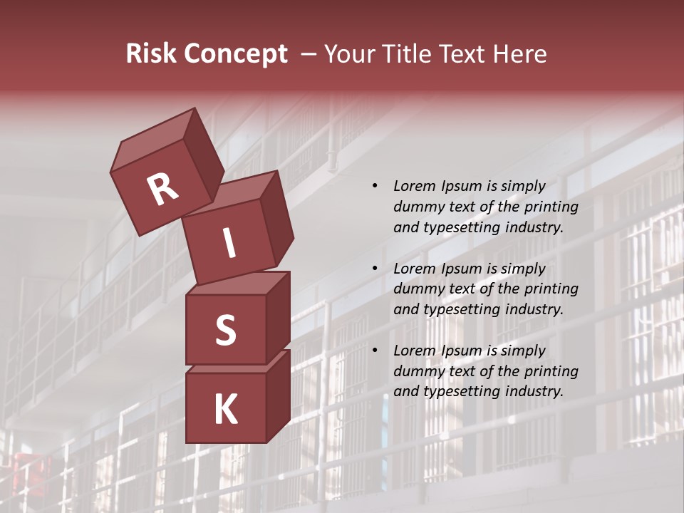 Vacant Penal Criminal PowerPoint Template