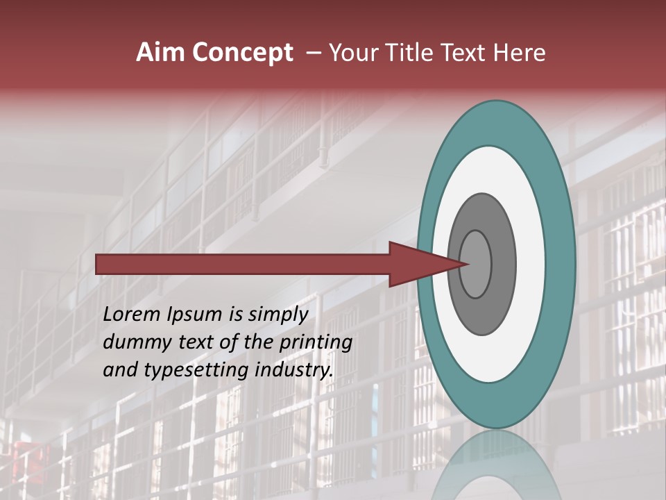 Vacant Penal Criminal PowerPoint Template