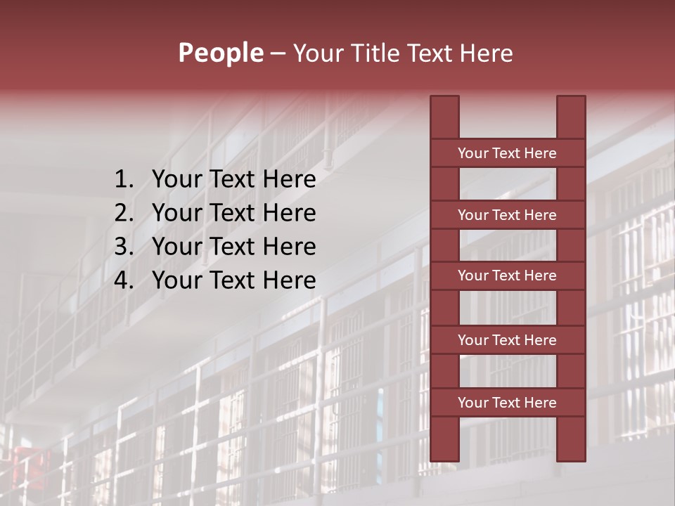 Vacant Penal Criminal PowerPoint Template