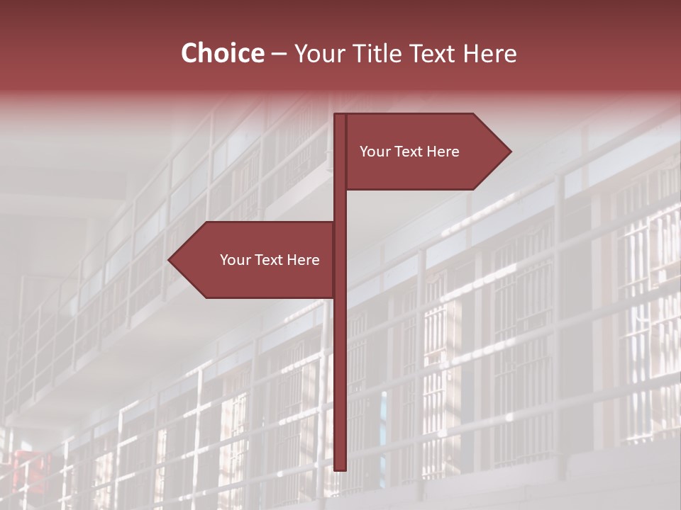 Vacant Penal Criminal PowerPoint Template