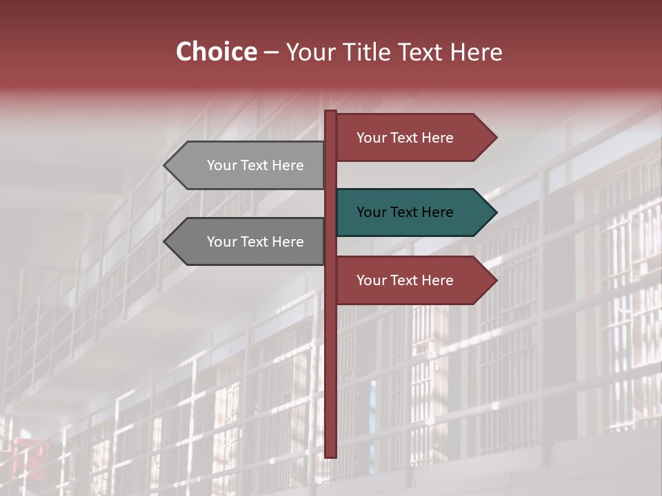 Vacant Penal Criminal PowerPoint Template