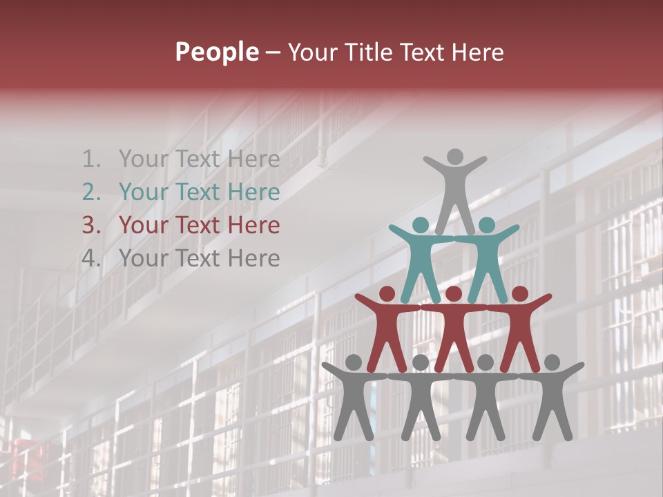 Vacant Penal Criminal PowerPoint Template