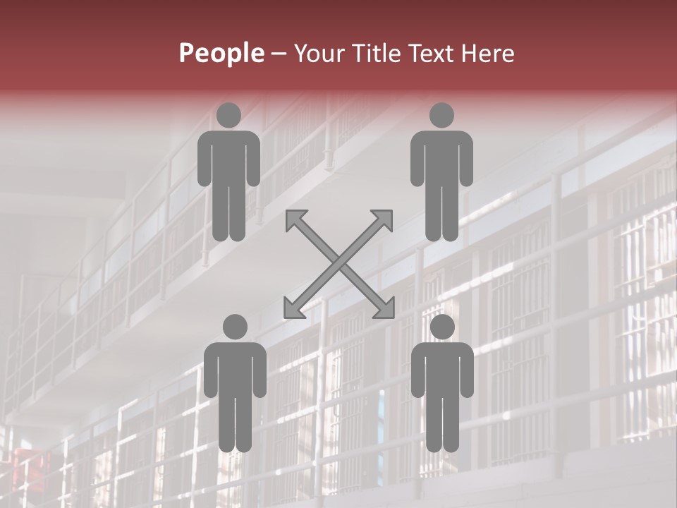 Vacant Penal Criminal PowerPoint Template