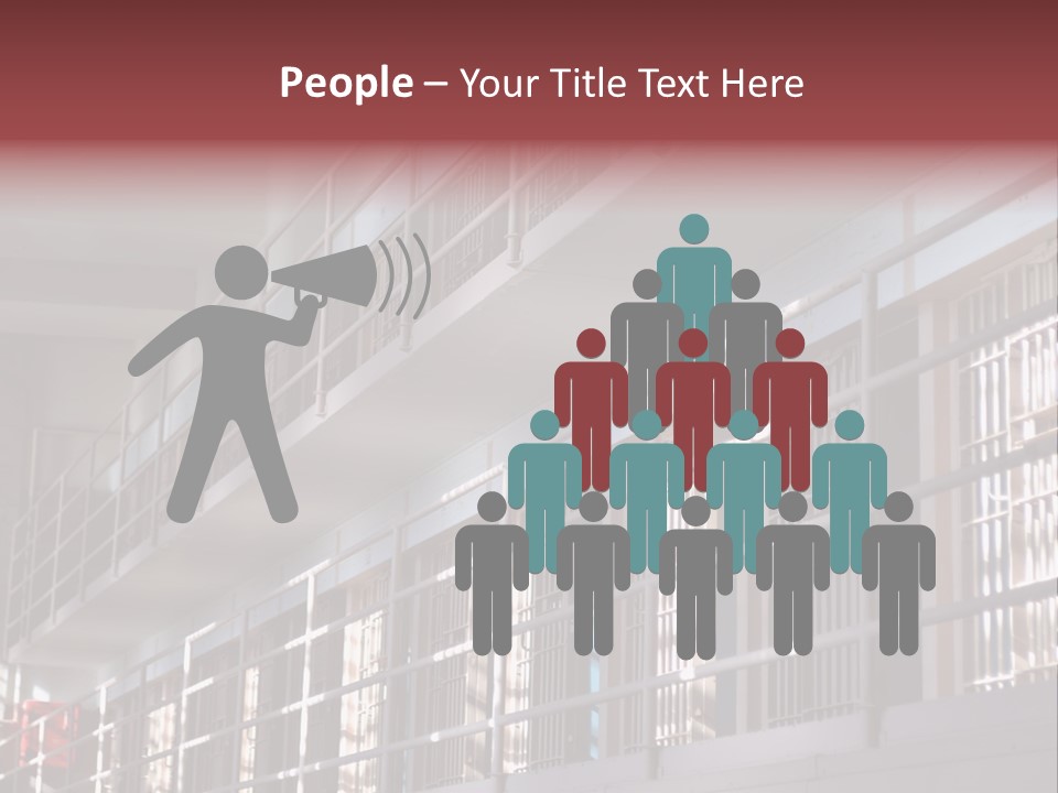 Vacant Penal Criminal PowerPoint Template