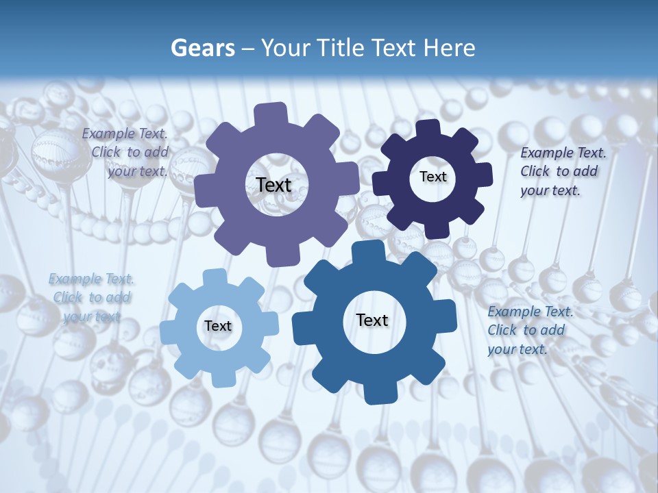 Biology Magnification Highscale Magnification PowerPoint Template