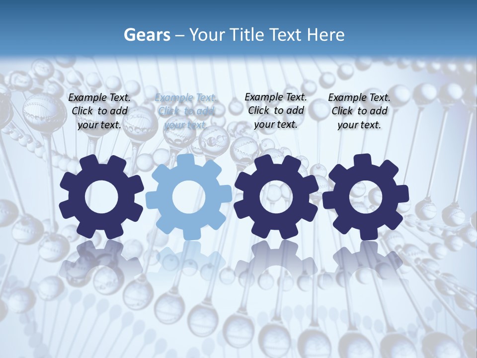 Biology Magnification Highscale Magnification PowerPoint Template