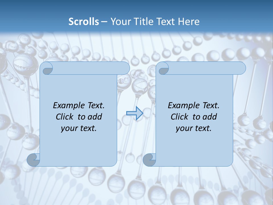 Biology Magnification Highscale Magnification PowerPoint Template