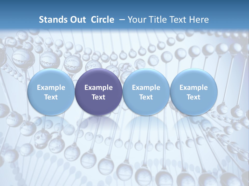 Biology Magnification Highscale Magnification PowerPoint Template