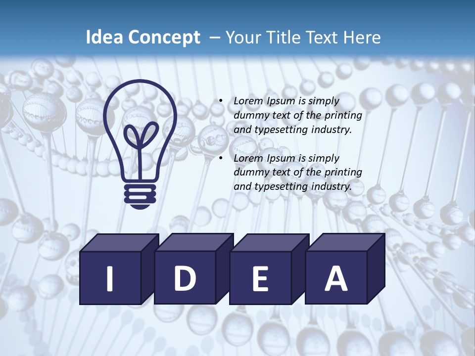 Biology Magnification Highscale Magnification PowerPoint Template